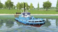 Azul navio para Farming Simulator 2017