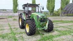 John Deere 5085M loader mounting para Farming Simulator 2017