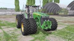 John Deere 8530 twin wheels para Farming Simulator 2017