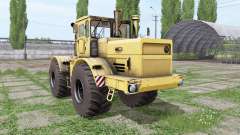 Kirovets K-700A amarelo para Farming Simulator 2017