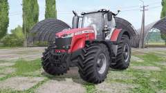 Massey Ferguson 8740 S Michelin v2.0 para Farming Simulator 2017