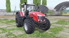 Massey Ferguson 8727 wheel configurations para Farming Simulator 2017