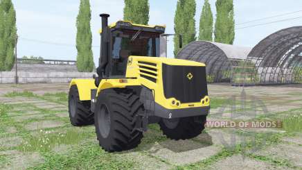Kirovets K 744Р4 amarelo v1.1 para Farming Simulator 2017