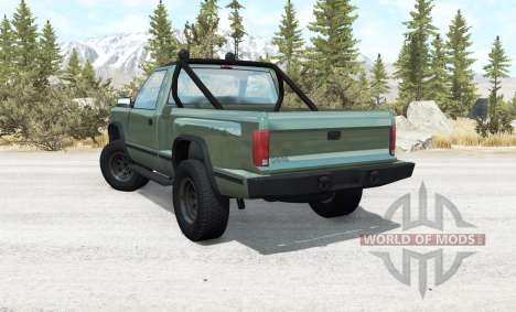 Gavril D-Series SportSide Bed para BeamNG Drive